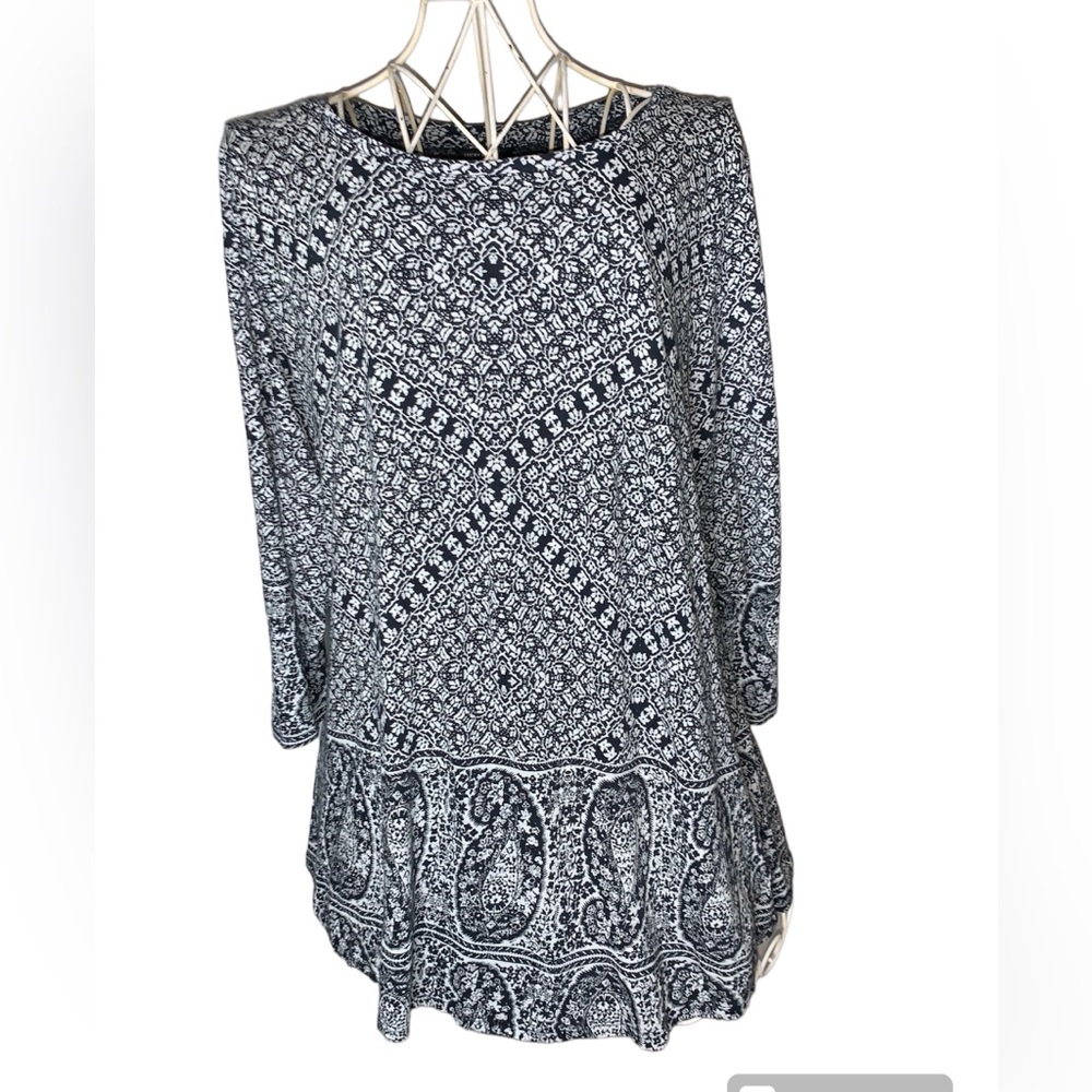 NWT LUCKY BRAND WOMENS TUNIC X-LARGE